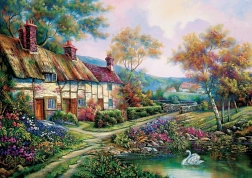 Puzzle Jardín de primavera 1500 piezas ART PUZZLE