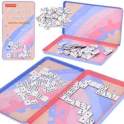 Mini dominó magnético, juego de viaje para niños y adultos