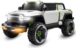 Coche eléctrico infantil Baby Mix Flexible blanco