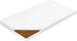 Colchón infantil para cuna NEW BABY Standard 90 × 40 × 7 cm coco–espuma