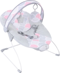 Hamaca vibratoria para bebé Enjoy – Rosa