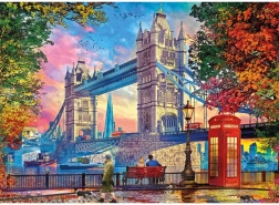 Puzle Cielo sobre el Tower Bridge 1000 piezas