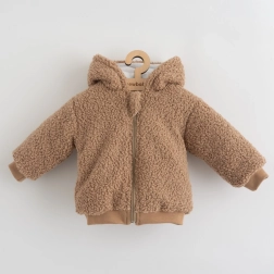 Sudadera de invierno para bebé con capucha y orejitas New Baby Teddy Winter 56 (0–3 m)