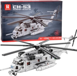 Set de construcción técnico del helicóptero de transporte CH-53, 2193 piezas