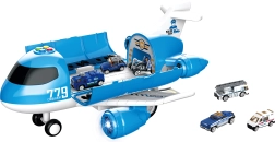 Estación aérea con efectos de luz y sonido 40 cm con 6 coches