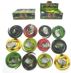 Serpiente de goma 75 cm