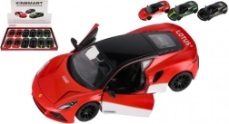 Modelo de coche metálico Kinsmart Lotus Emira 1:38 con retroceso