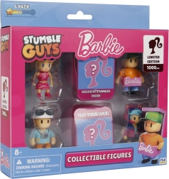 Caja deluxe con figuras STUMBLE GUYS x BARBIE – 6 uds