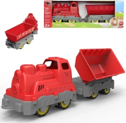 Tren de carga BIG Power Worker con vagón basculante para niños