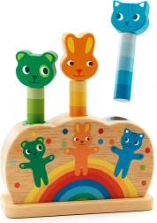 Juguete de madera Animales saltarines Djeco
