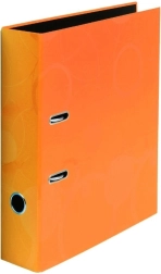 Archivador A4 laminado con mecanismo de palanca 7 cm NEO COLORI naranja