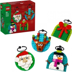 LEGO Iconic colección de adornos navideños