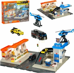 Juguete para niños - Estación y set de aparcamiento policial