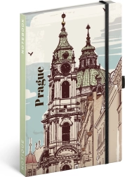 Cuaderno Praha rayado 13 × 21 cm