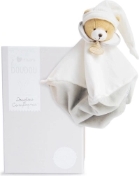 Doudou set de regalo: osito de peluche 25 cm