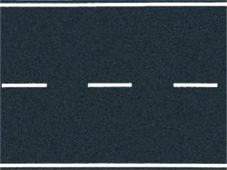 Modelo de carretera con asfalto negro 100x6,6 cm