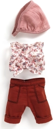 Ropa para muñeca Burgundy
