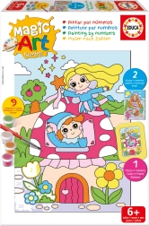 Educa pintura por números fantasía – set para niños