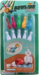 Mini bolos para niños con lanzador