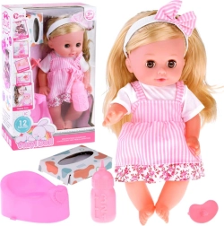 Muñeca interactiva con pelo largo