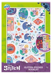 Moxy pegatinas brillantes de Stitch – bloc de pegatinas A5