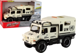 Vehículo todoterreno con luces, sonido y puertas abatibles - UN