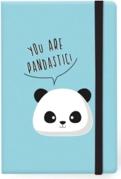Cuaderno con tapa dura con panda A5