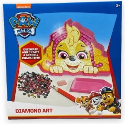 Pintura con diamantes Patrulla Canina – Skye 18 × 18 cm