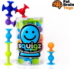 Kits de construcción de silicona con ventosas Squigz – set inicial de 22 piezas