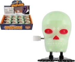 Calavera de plástico saltarina 5 cm - 12 piezas en caja
