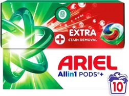 Cápsulas de lavado Ariel Extra 10 uds