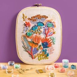 Kit de bordado con cuentas Djeco Atelier