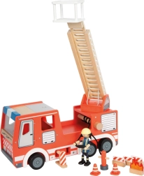 Small Foot Camión de bomberos de madera