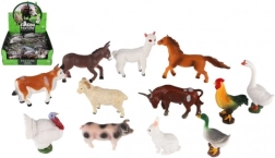 Figura de plástico de animales domésticos surtidos