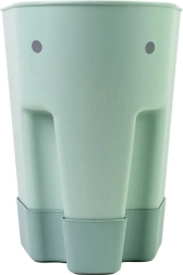 Shnuggle Ellie cesto organizador para juguetes de baño eucalyptus green - 1 unidad
