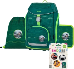 Set escolar de 4 piezas OXY Sherpy green pro 1.º–3.º curso