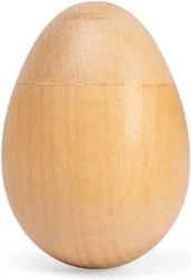 Bigjigs Toys huevo musical de madera – natural