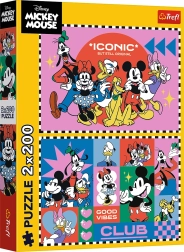 Puzle 2×200 piezas Disney – tiempo con amigos