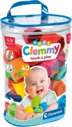 Clementoni Soft Clemmy bloques blandos para bebés - 40 uds.