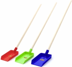 Pala de plástico con mango de madera Wader-Polesie