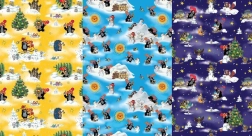 Papel de regalo con motivo KRTEK 0,7 × 2 m, surtido de diseños