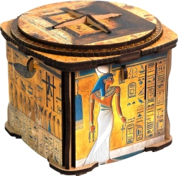 Rompecabezas de madera Secret Lock Box de EscapeWelt
