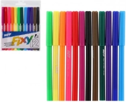 Rotuladores de colores para escolares 12 uds