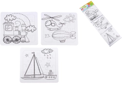 Puzzle para colorear - 3 unidades