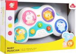 Panel de percusión infantil táctil con animales