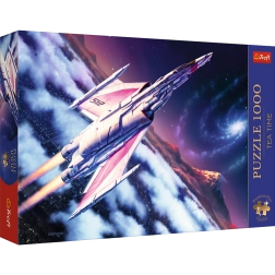 Puzzle Trefl Premium Plus Tea Time: vuelo al espacio 1000 piezas
