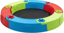 Gran arenero plegable de plástico CASTLE 170 cm