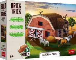 Set de construcción Granja L de Brick Trick