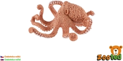 Figura de plástico de pulpo gigante de 11 cm