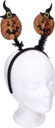 Diadema de carnaval con adorno de calabaza